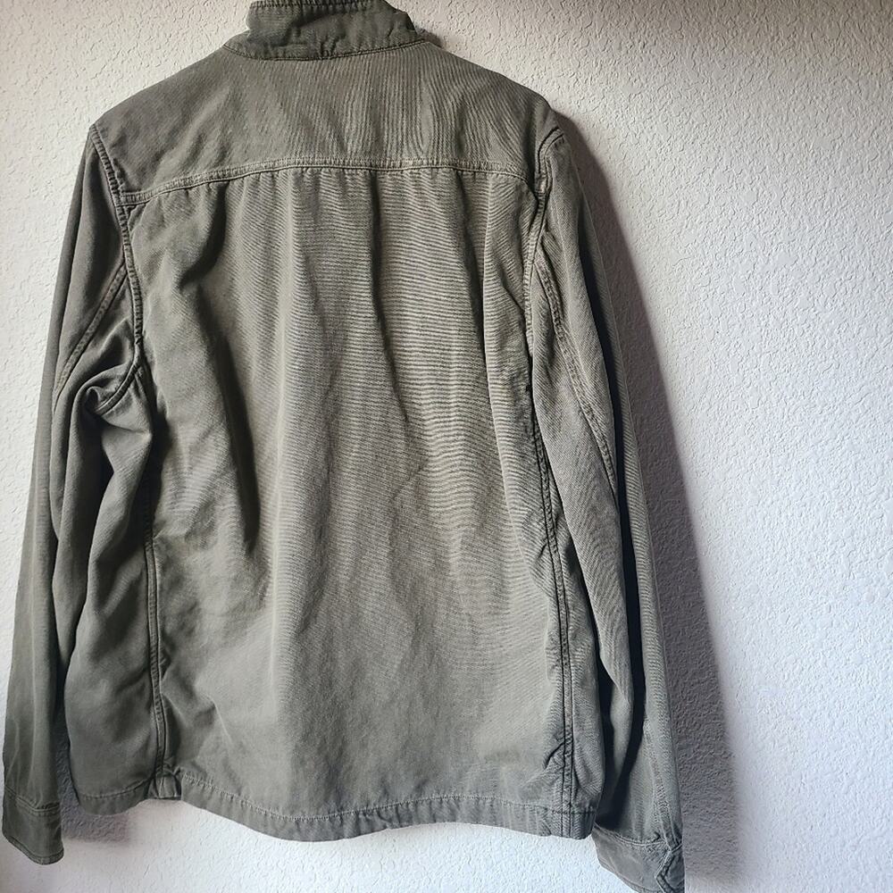 Marine Layer Army Green Jacket Men's Size Large - Picture 2 of 12